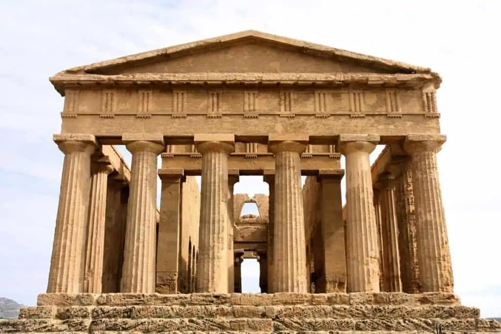 ejemplos de la arquitectura griega