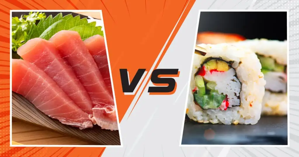 ¿Qué es más sabroso, sushi o sashimi?