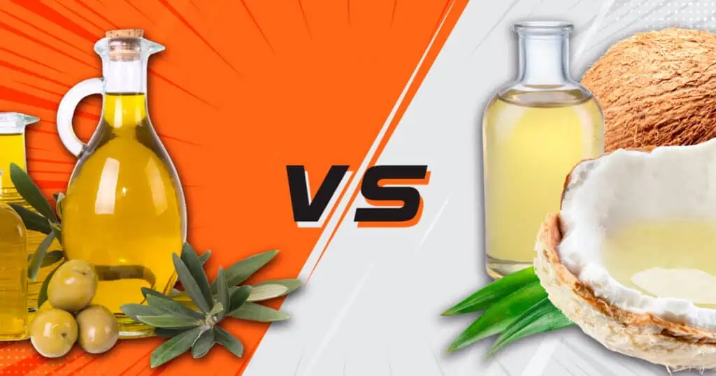 ¿Qué es más saludable, aceite de oliva o aceite de coco?