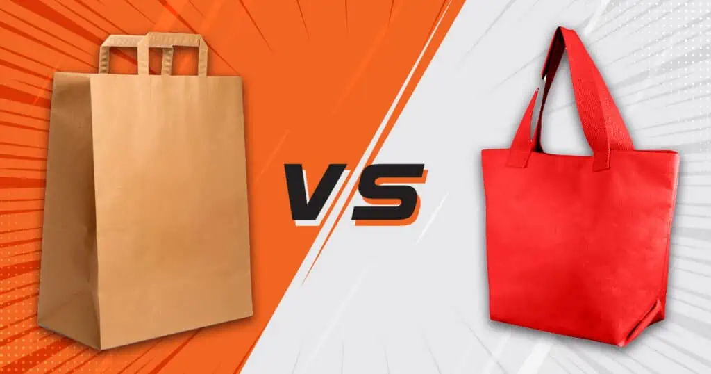 ¿Qué es más ecológico: bolsas de papel o bolsas de tela?