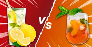¿Qué es más refrescante, té helado o limonada?